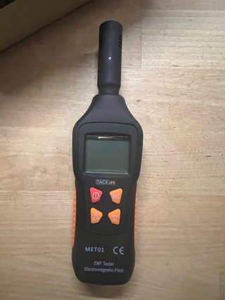 Medidor EMF Tacklife MET01 Detector Campos Electro