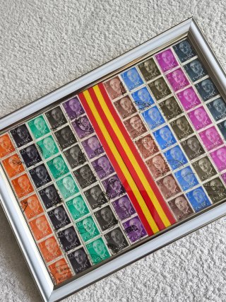 CUADRO DE SELLOS FRANCO  NUEVO Y SIN USO ALGUNO.