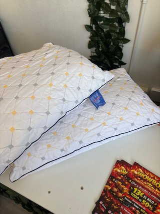 Núcleo de almohada blanco tipo antialérgica