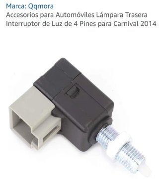 Interruptor Luz Trasera 4 Pines Carnival 2014
