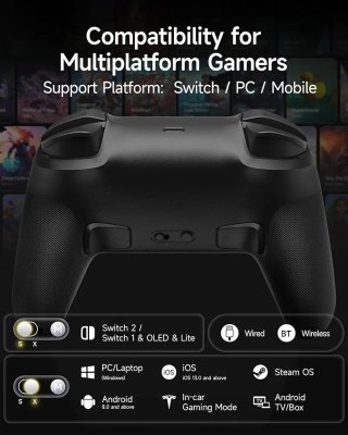 Mando EasySMX S10C para Nintendo Switch