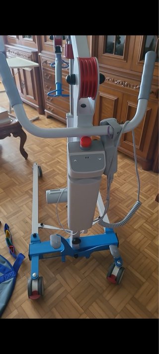 Grúa Traslado POWERLIFT 150 Con Arnés TECNIMOEM