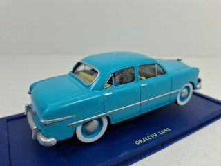 Coche 1:43 miniatura colección Tintin Objetivo Lun