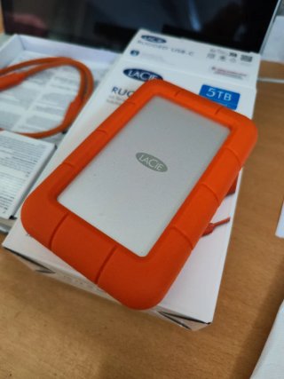 Disco Duro LaCie Rugged 5TB USB-C