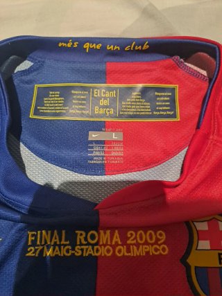 Camiseta Fútbol Nike FC Barcelona Final Roma 2009