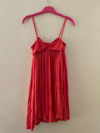 Vestido coral tirantes talla M