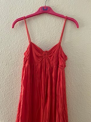 Vestido coral tirantes talla M