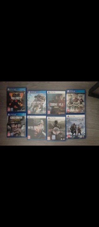 Lote Juegos PS5 y PS4