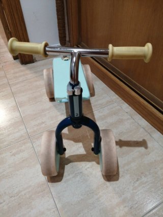 Correpasillos evolutivo Btwin 4 ruedas azul