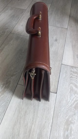 Maletín ejecutivo vintage piel marrón