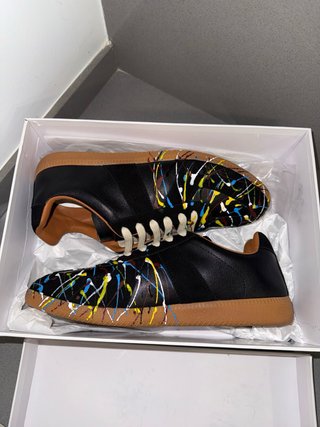 Maison Margiela Gats Zapatillas Pintadas