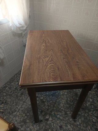 Mesa extensible de madera
