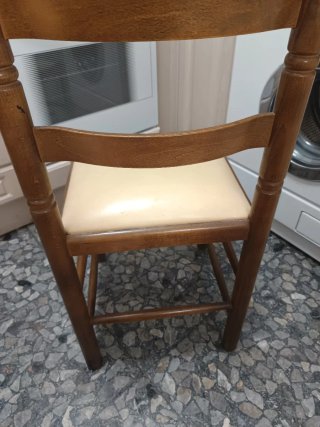 Mesa extensible de madera