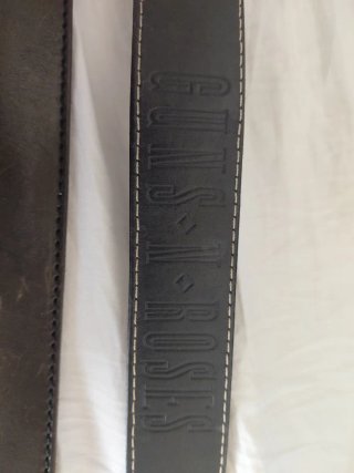 Cinturón Guns N' Roses Negro Nuevo