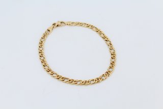 Pulsera Bilbao Hombre Oro 18 Kilates