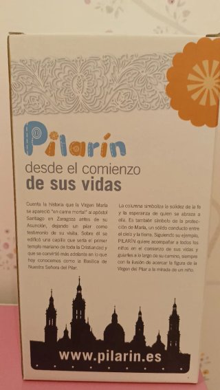 Peluche Pilarín Rosa con Bebé