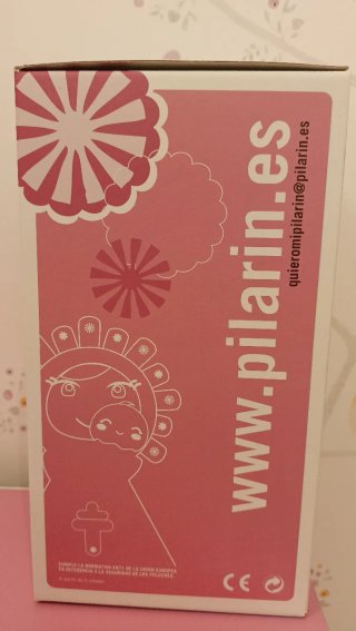 Peluche Pilarín Rosa con Bebé