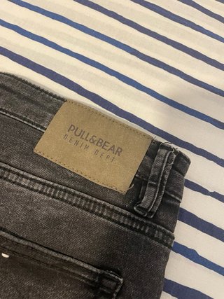 Bermudas vaqueras Pull&Bear negras