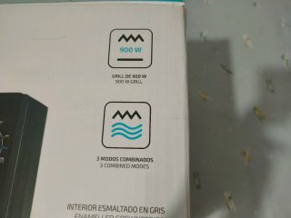 Microondas negro
