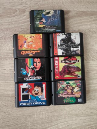 Pack 6 Juegos Mega Drive Genesis