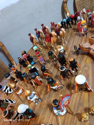 Lote Playmobil Antiguo Egipto y Roma