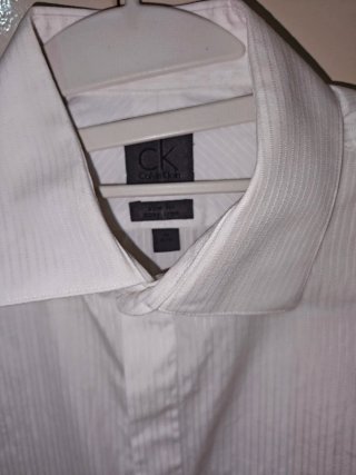 Camisa Calvin Klein Mujer Blanca original