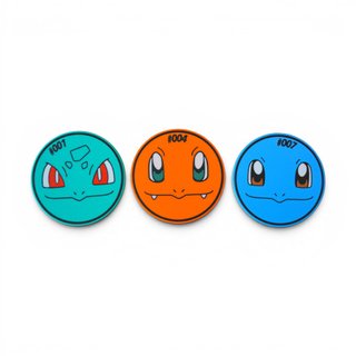 Pack Posavasos Pokemon - Pack 3 Iniciales
