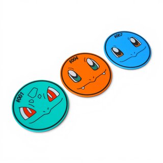 Pack Posavasos Pokemon - Pack 3 Iniciales