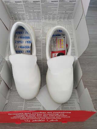 Zapatos de seguridad PANTER blancos