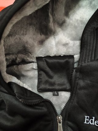 Sudadera Eden Park Negra con Capucha