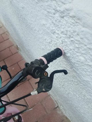 Bicicleta infantil B-PRO 16 rosa y turquesa