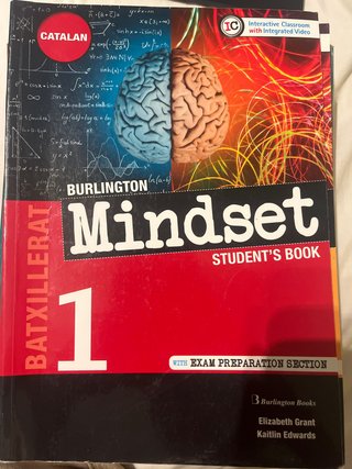 Mindset 1º Bachillerato Students Book Cataluña