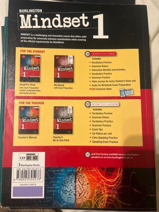 Mindset 1º Bachillerato Students Book Cataluña