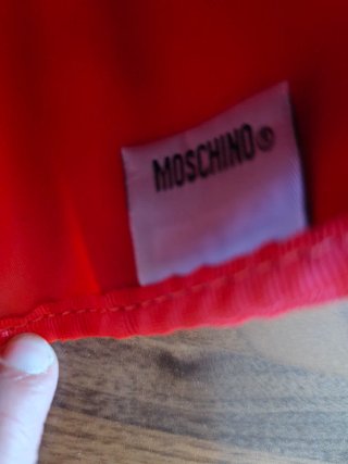 Portafoglio Moschino rosa/rosso