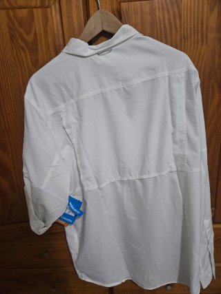 Camisa Columbia Blanca Talla L