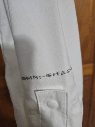 Camisa Columbia Blanca Talla L