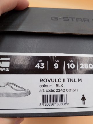 Scarpe G-Star RAW nere n 43