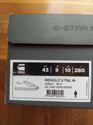 Scarpe G-Star RAW nere n 43