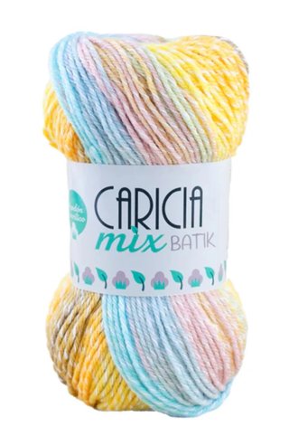 6 Ovillos Caricia Mix Batik