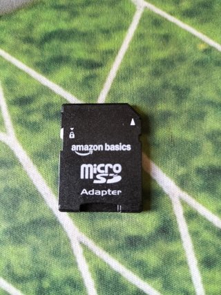 Adaptador SD Amazon Basics para MicroSD