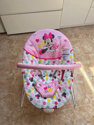 Hamaca bebé Minnie Mouse