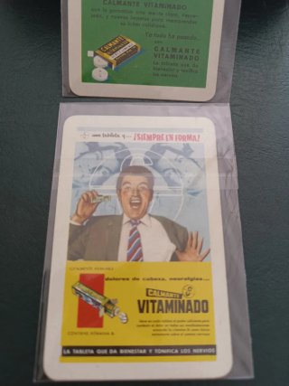 2 Almanaques Fournier Antiguos,1963-64.