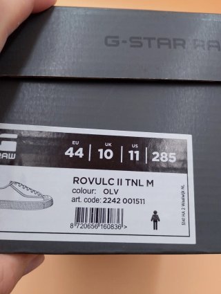 Scarpe G-Star RAW Verdi Uomo nn 44