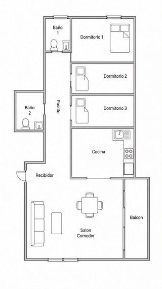 Piso en venta en Gorg - Pep Ventura en Badalona