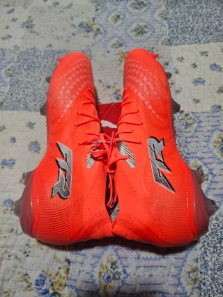 Zapatos de fútbol Puma Naranja Talla 39