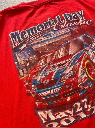 Nascar vintage graphic tshirt Coca Cola 2012 print