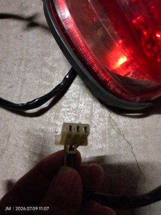 Piloto trasero moto clásica