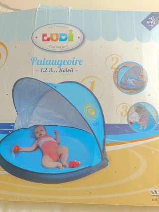 Piscina carpa infantil Ludi 1,2,3 Soleil