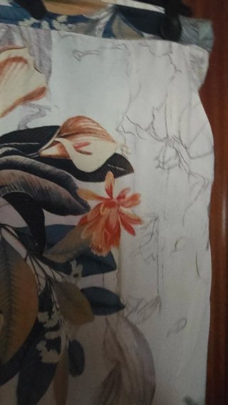 Pantalón estampado floral xxl