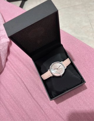 Orologio Cristian Lay donna rosa e argento